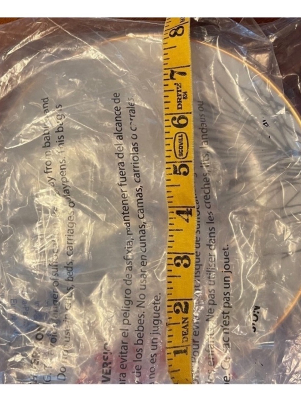 World Market THANKFUL Decorative Ivory Ceramic Plate NWT - Picture 5 of 14